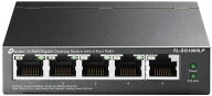 TP-Link スイッチングハブ 5ポート PoE+ (4ポートPoE+、各30Wまで) 合計40W対応 5年保証 TL-SG1005LP