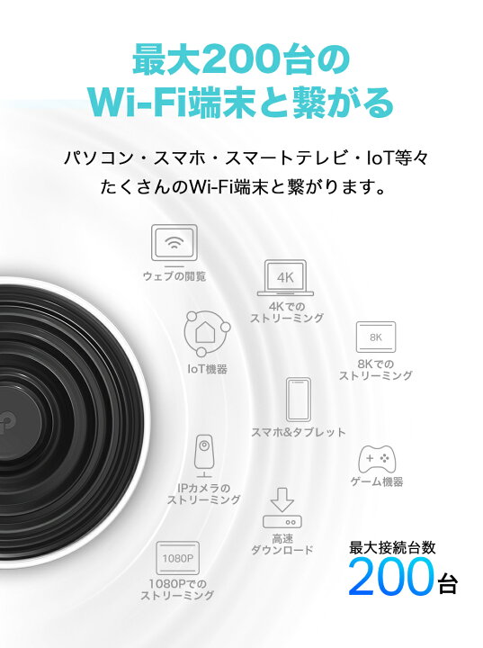 楽天市場】TP-Link WiFi 6E対応 ルーター トライバンド メッシュWi-Fi 