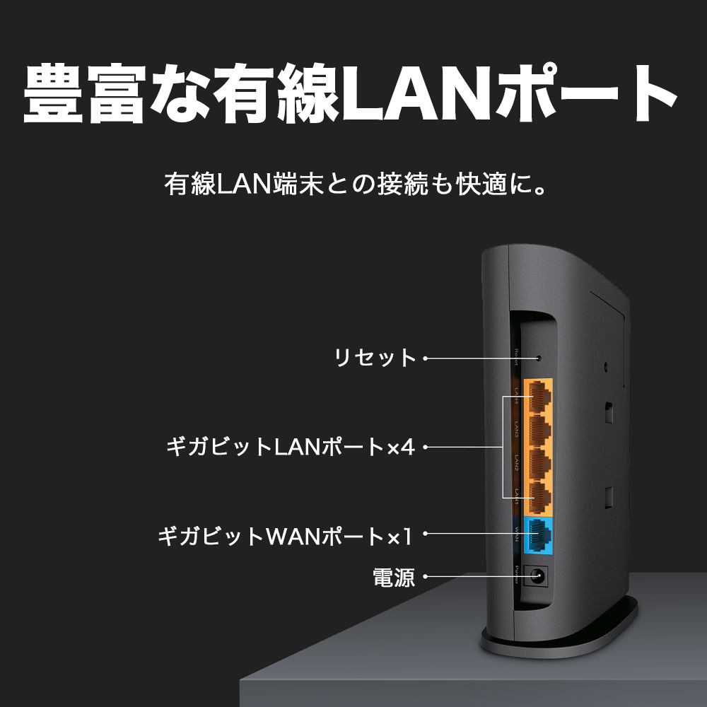TP-Link ルーター WiFi ワイファイルーター 無線LAN おすすめ WiFi6 AX3000 2402 574 Mbps  EasyMesh/OneMesh 対応 縦型 高速 安定 二階建 家庭用 簡単操作 テレワークメーカー保証3年 Archer AX3000/A TP -Linkダイレクト 