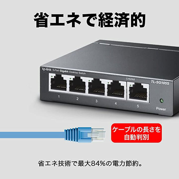 楽天市場】TP-Link 5ポート スイッチングハブ 10/100/1000Mbps 