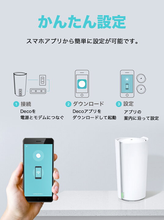 楽天市場】TP-Link Wi-Fi 6E 無線ルーター 高速メッシュWi-Fiシステム 
