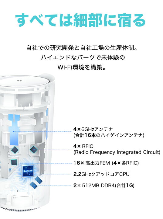 楽天市場】【レビュー特典付き】TP-Link Wi-Fi 6E ルーター 高速 