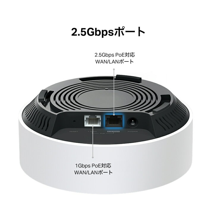 楽天市場】TP-Link Wi-Fi6対応 メッシュWi-Fi 無線lanルーター 