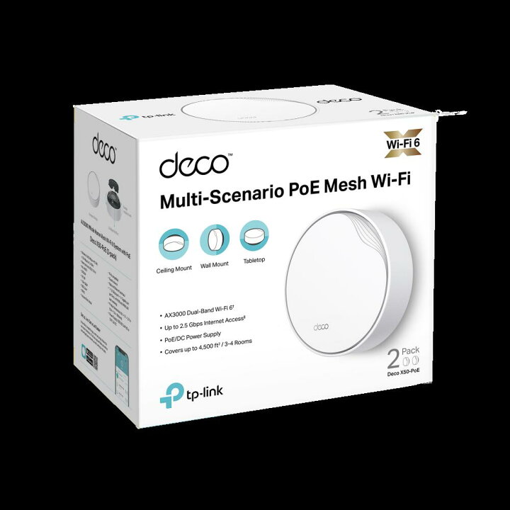 楽天市場】TP-Link Wi-Fi6対応 メッシュWi-Fi 無線lanルーター  