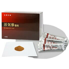トライハー　高麗人参　活気参DX[ かっきじん/カッキジン ]　1.8g×40包　剤盛堂薬品(ホノミ漢方)関連会社・株式会社トライハー高麗人参茶