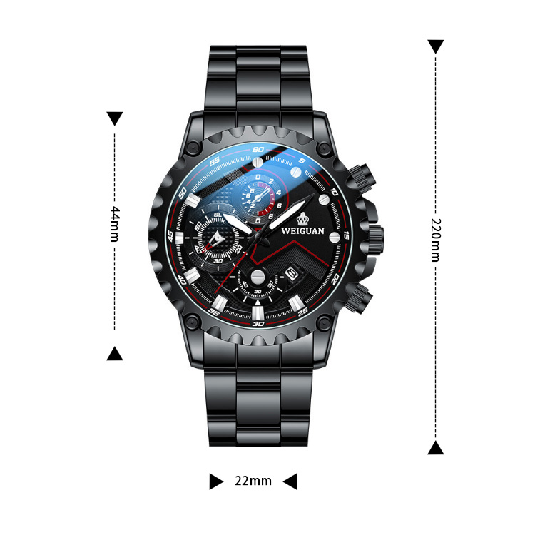 2021人気No.1の 新品ビッグフェイス SYNOKE 海外限定30ｍ防水 ダイバーズ腕時計