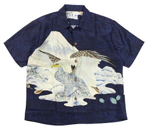 SUN SURF [SUN SURF SPECIAL EDITION �g��x�m���O�֎q EAGLE & Mt.FUJI�h NAVY size.S,M,L,XL]