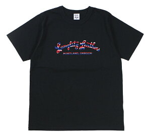 Langlitz Leathers [-LLC-003 Short Sleeve T-shirt LL306- BLACK size.S,M,L,XL,XXL]