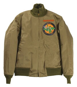 BUZZ RICKSON'S [JACKET, COMBAT, WINTER �gTYPE TANK SLASH POCKET�h 422nd NIGHT FTR.SQ size.S,M,L,XL,XXL]