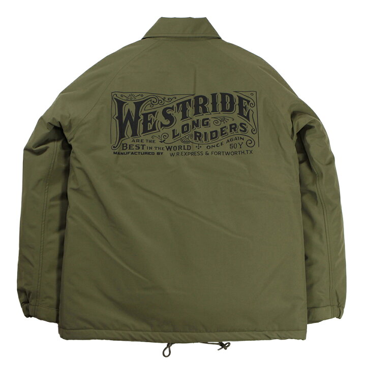 楽天市場】WESTRIDE [-CYCLE FUR WINDBREAKER:LONG RIDERS- OLV size 