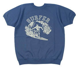 WAREHOUSE & CO. ["Lot 4104 半袖SW SURFER" ブルー size.S,M,L,XL]