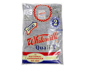 WHITESVILLE [2-PACK T-SHIRT Lot No. WV73544 H.GRAY size.S,M,L,XL,XXL]