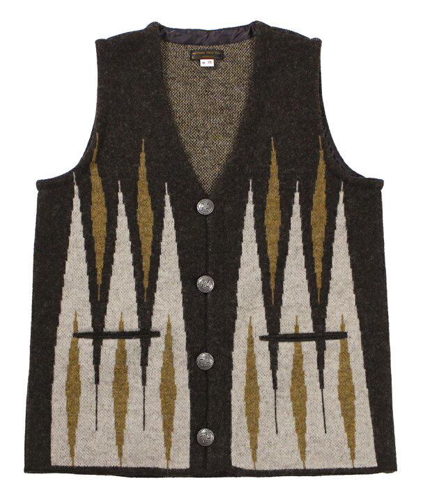 楽天市場】WESTRIDE [-ARGYLE CHIMAYO VEST- BRN size.36,38,40,42,44 