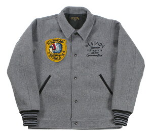 WESTRIDE [-FORT WORTH WOOL JACKET- H.GRY size.36,38,40,42,44]