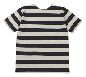 WAREHOUSE & CO. ["Lot 4050 半袖2インチボーダーT" スミクロ×キナリ size.36,38,40,42]