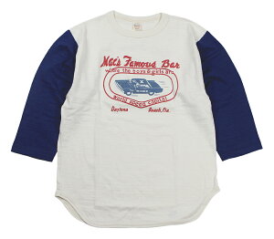 WAREHOUSE & CO. [Lot 4800 7�����x�[�X�{�[��T MAC'S FAMOUS BAR �N���[��×�l�C�r�[ size.S,M,L,XL]