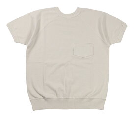 WAREHOUSE & CO. ["Lot 4105 半袖SW (ポケット付) 無地" クリーム size.S,M,L,XL]