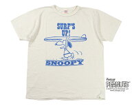 WAREHOUSE & CO. ["Lot YP126S-1 SURF'S UP (SNOOPY)" クリーム size.S,M,L,XL]