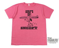 WAREHOUSE & CO. ["Lot YP126S-1 SURF'S UP (SNOOPY)" ピンク size.S,M,L,XL]