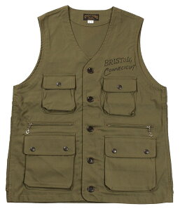 WESTRIDE [-FORT MORGAN VEST- OLV size.36,38,42,44]