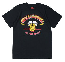 FRISCO CHOPPERS [-S/S TEE- BLK×ORG size.S,M,L,XL]