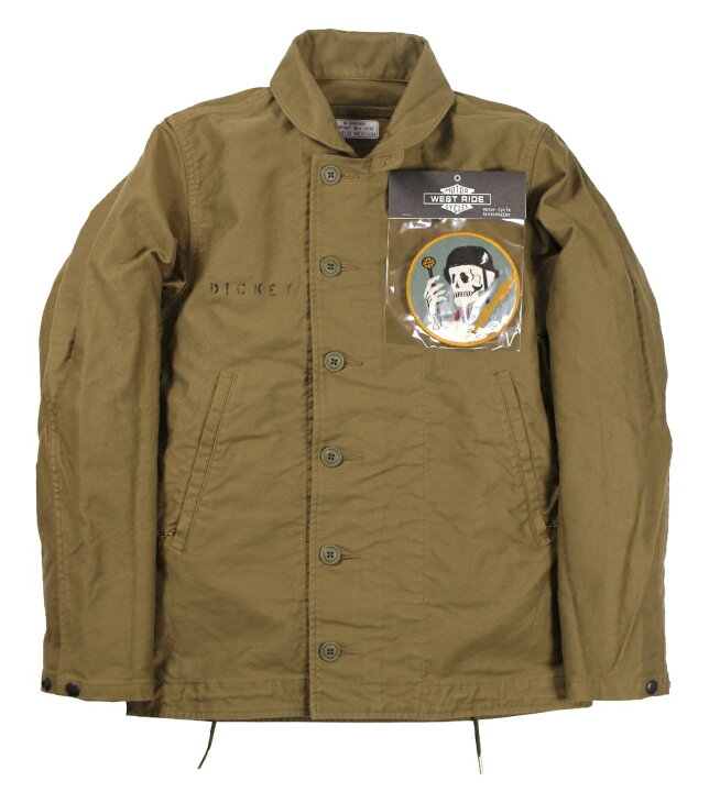 楽天市場】WESTRIDE [-LIGHT DECK JACKET- OLV size.36,38,40,42,44 