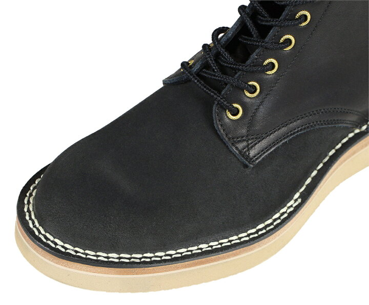 楽天市場】WESTRIDE [-ROUGH-OUT RACE UP BOOTS- BLK size.5H,6,6H,7 