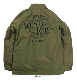 WESTRIDE [-SUPPLEX CYCLE WINDBREAKER：THE HEART OF LONG RIDER- OLV size.36,38,40,42,44]