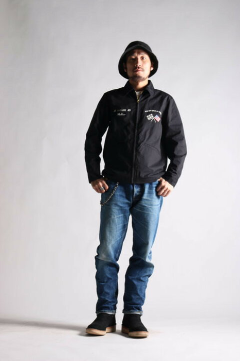 楽天市場】WESTRIDE [-PAN-AM JACKET- BLK size.34,36,38,40,42,44 
