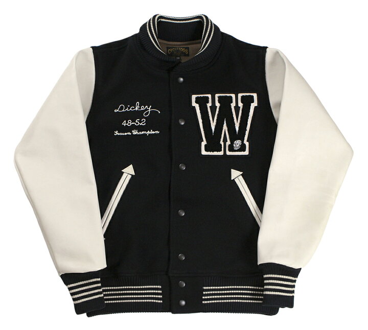 楽天市場】WESTRIDE [-WR AWARD JACKET- BLK×CRM size.36,38,40,42,44