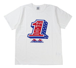 Langlitz Leathers [-LLC-003 Short Sleeve T-shirt LL310- WHITE size.S,M,L,XL,XXL]