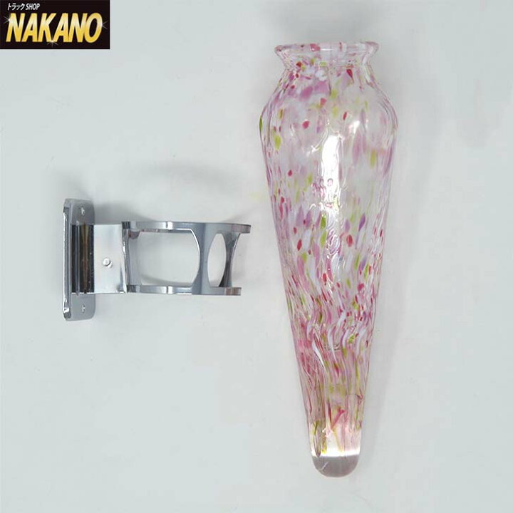 楽天市場 花瓶 江戸硝子 薄桜 杜若 露草 バス用ガラス製花瓶 ペンたて バス トラックの車内のドレスアップ インテリアに 薄桜 ピンク 杜若 パープル 露草 ブルー の全3色 トラックショップnakano楽天市場店