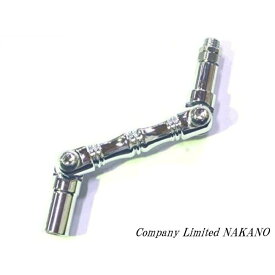 トラック用 ツイスト エクステンション 90mm横出し 10×1.25/12×1.25/12×1.75選択 真鍮クロームメッキ
