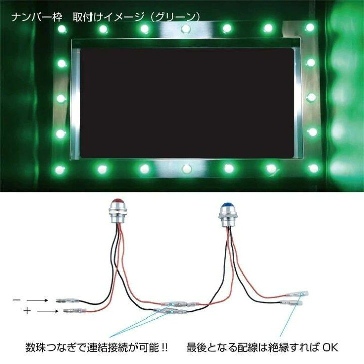 楽天市場】トラック用 平型ナンバー枠 中型 40×奥行60mm パイロット 