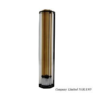 トラック用 8角 ライン シフトノブ スモーク/ゴールドライン 200mm×40mm ST-427 サイズ選択/大型/4t/2t/…