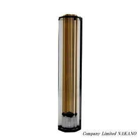 トラック用 8角 ライン シフトノブ スモーク/ゴールドライン 200mm×40mm ST-427 サイズ選択/大型/4t/2t/軽トラ