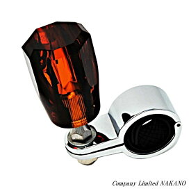 トラック用 ハンドルスピンナー 琥珀調 PR-153N /ハンドルノブ/軽トラ/2t/4t/大型