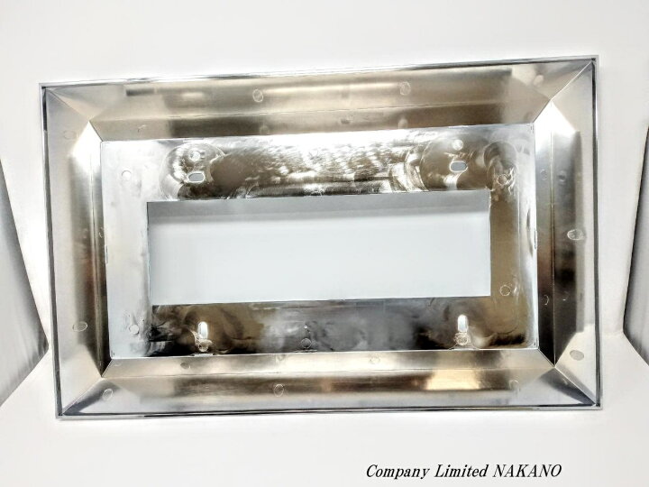 楽天市場】トラック用 ナンバー枠 501167 ABSメッキ 大型 50角 軽量で 