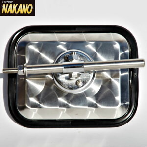 トラック用 ロードビューミラー 角型平面丸棒タイプ ウロコ FB-18CU /大型車/4t車/後方安全対策ミラー/サイドミラー/鏡/