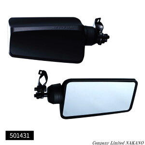 トラック用 バックショットミラー フジ ブラック ショートステー 501431 ステンレス 平面ミラー/大型車/4t車/後方安全対策ミラー/サイドミラー/鏡/JETinoue