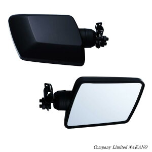 トラック用 バックショットミラー ブラック ショートステー 501441 ステンレス 距離感のつかみやすい平面ミラー/大型車/4t車/後方安全対策ミラー/サイドミラー/鏡/JETinoue/ジェット