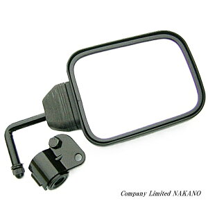 トラック用 サイドミラー ブラック ロングステー KM-978 平面ミラー /トラック用品/大型車/4t車/後方安全対策ミラー/鏡/カシムラ
