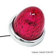 トラック用 LED 激G Y88タイプ マーカーランプ 12V/24V共用 P/ホワイト LSL-306W + Y88ベース + メッキリ…