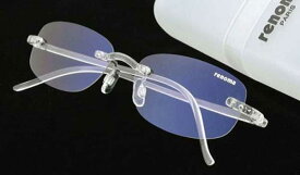 レノマ 超軽量クリアサングラス　透明な紫外線カットサングラス〜PARIS renoma　レノマ透明サングラス