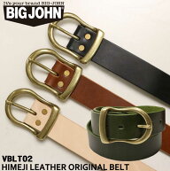 BIGJOHN ビッグジョン ベルト 5ミリ厚 姫路レザーベルト VBLT02 HIMEJI LEATHER ORIGINAL BELT アメカジ …
