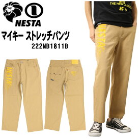 NESTA BRAND ネスタブランド チノパン 221NB1811B マイキー ストレッチパンツ 東京リベンジャーズ 佐野 万次郎 東卍 アメカジ 022 メンズ