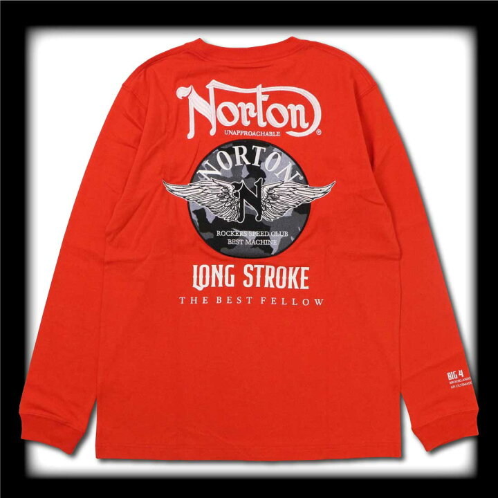 楽天市場】Norton ノートン 服 長袖 Tシャツ カットソー 251n1103b 