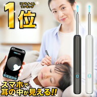 ＼2,603件レビュー突破！／耳かき カメラ イヤースコープ 耳掻き 耳掃除 耳そうじ ピンセット カメラ付き…