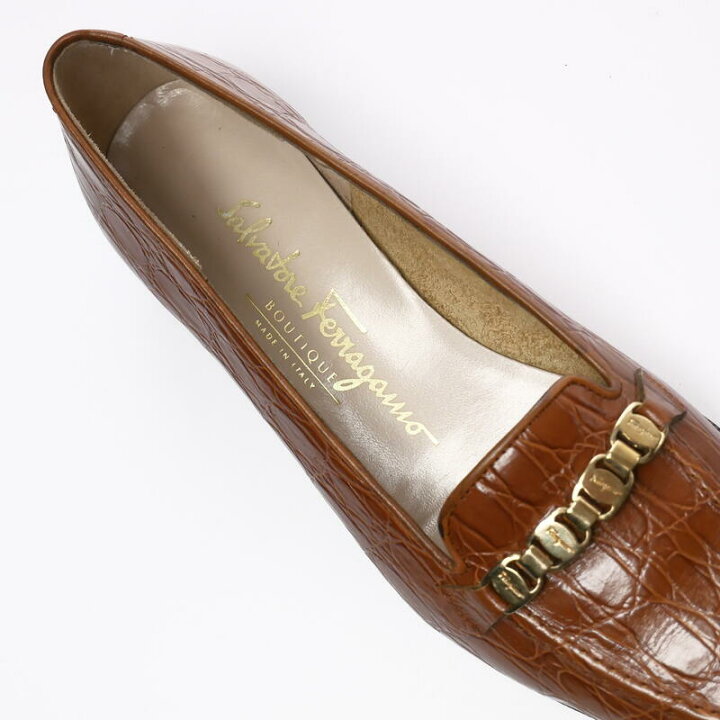 楽天市場】□美品□Salvatore Ferragamo サルヴァトーレ 