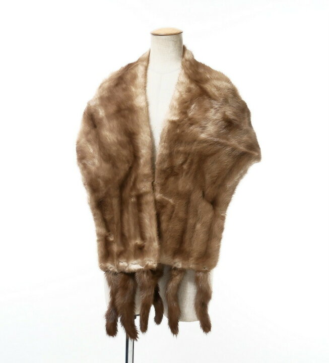 楽天市場】□美品□最高級毛皮□ MINK ミンク 大判ショール ミンク  